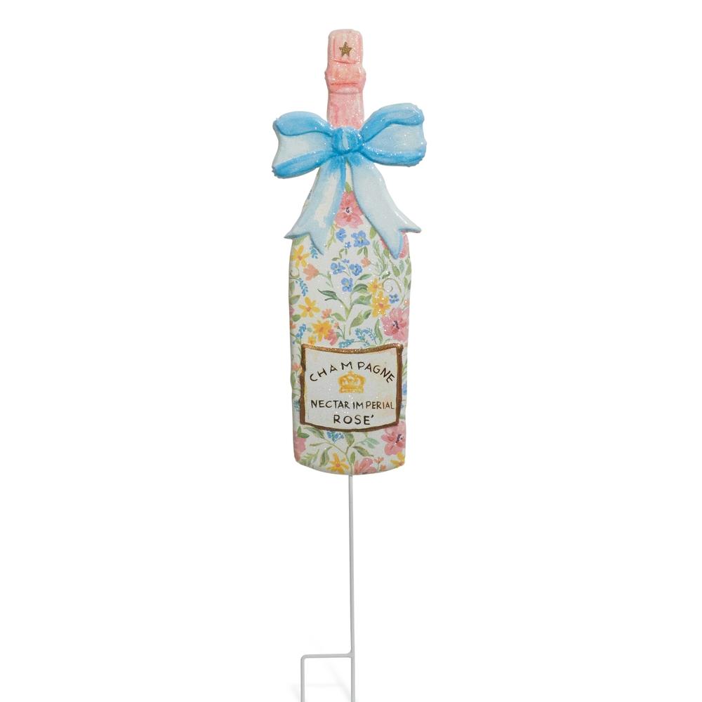 RAZ Imports 31" Champagne Fleur Garden Stake