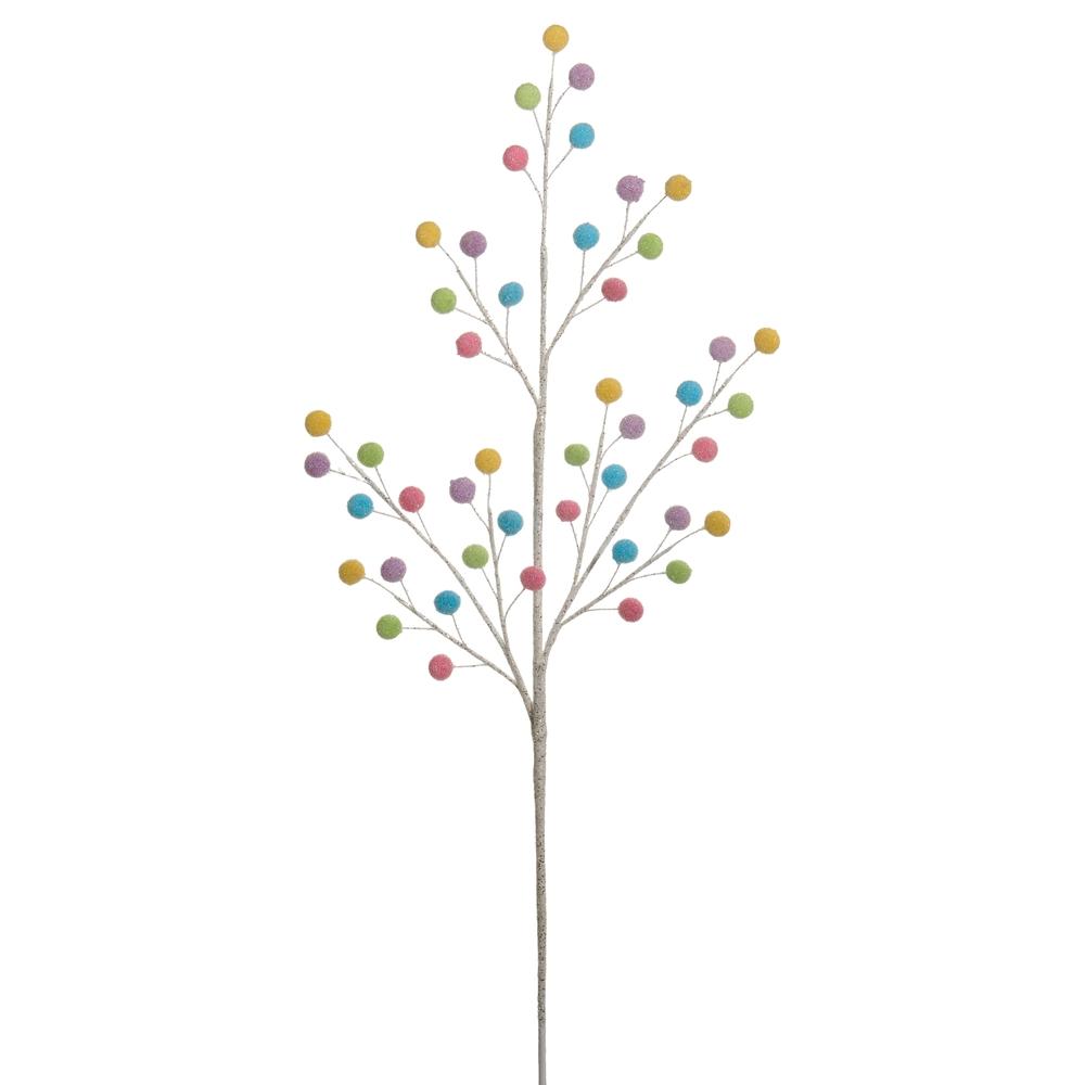 RAZ Imports 31" Multicolor Glittered Candy Spray