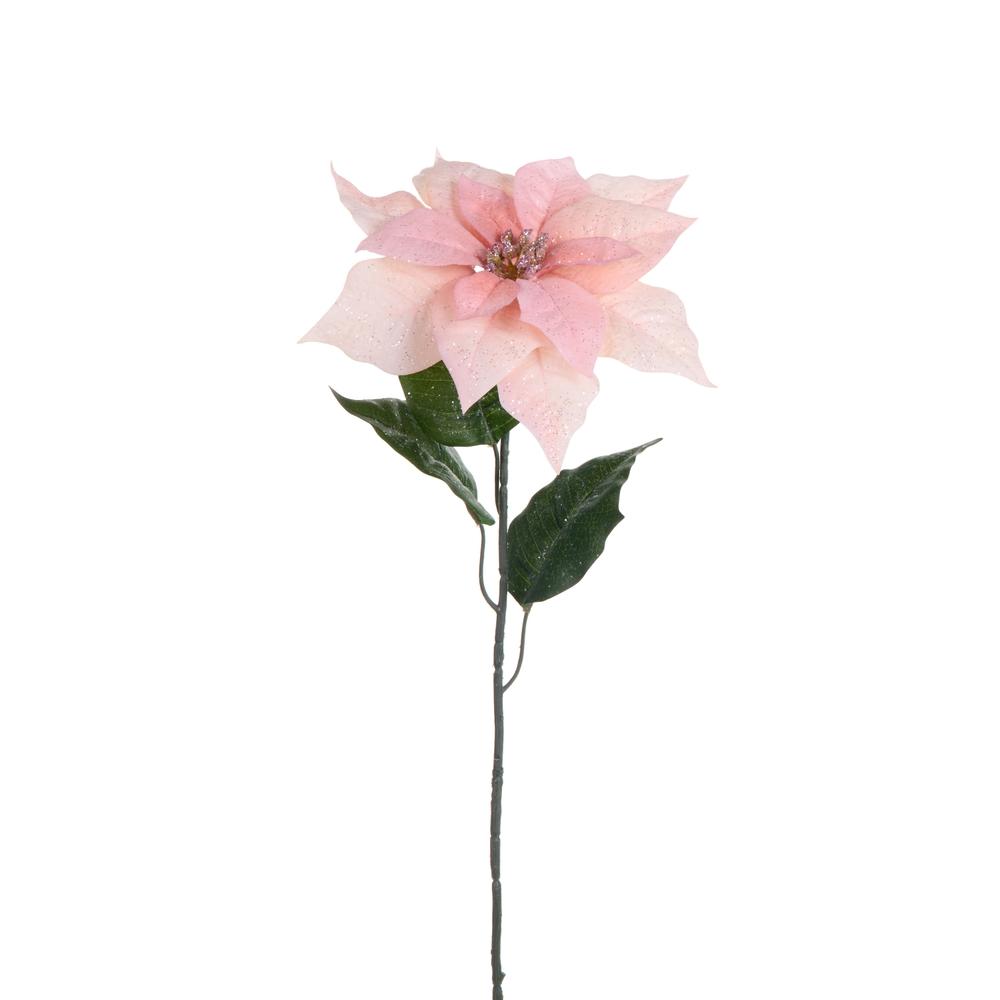 RAZ Imports 31" Pink Poinsettia Stem
