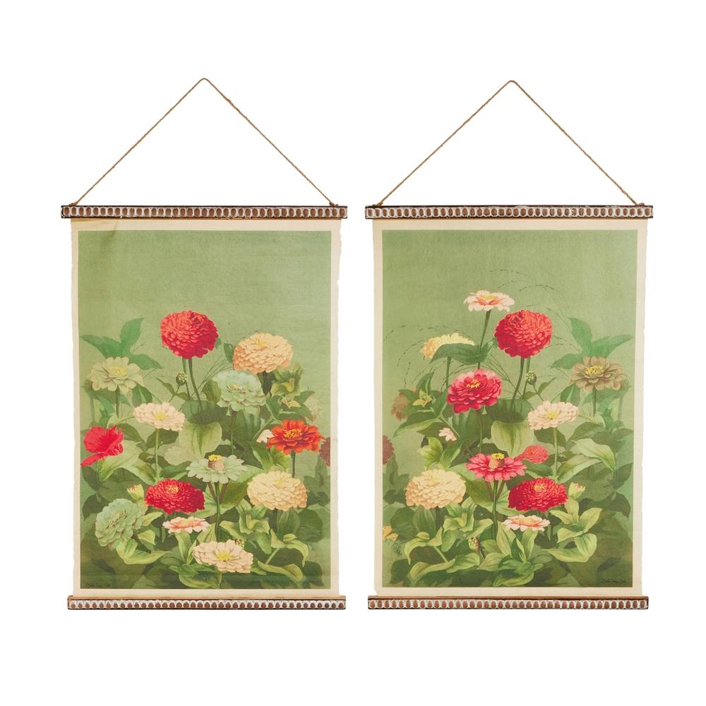 RAZ Imports 31" Untamed Garden Tapestry Wall Art