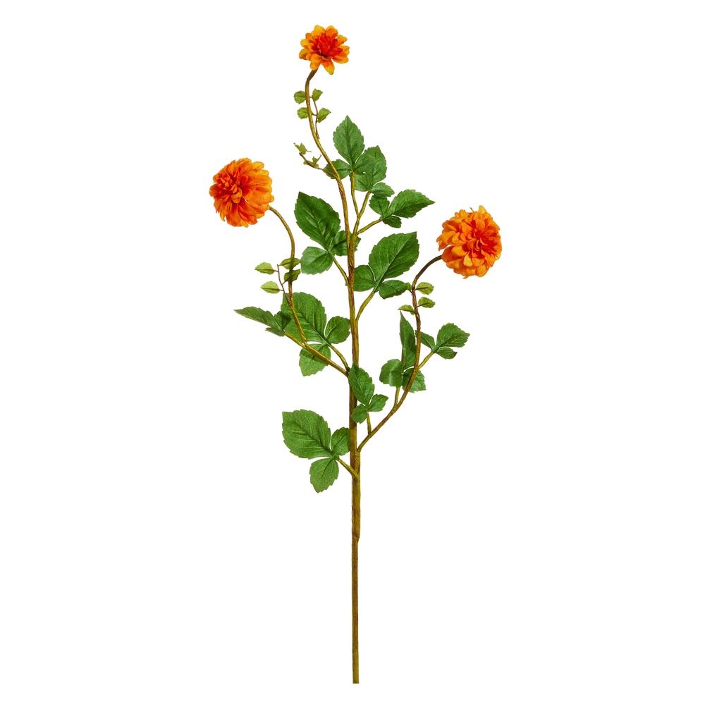 RAZ Imports 32" Orange Floral Spray