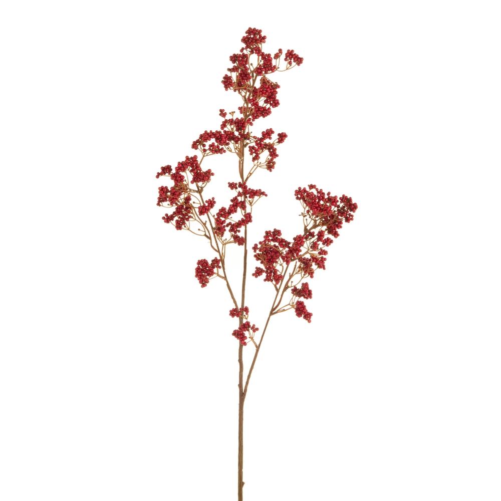 RAZ Imports 32" Red Berry Spray