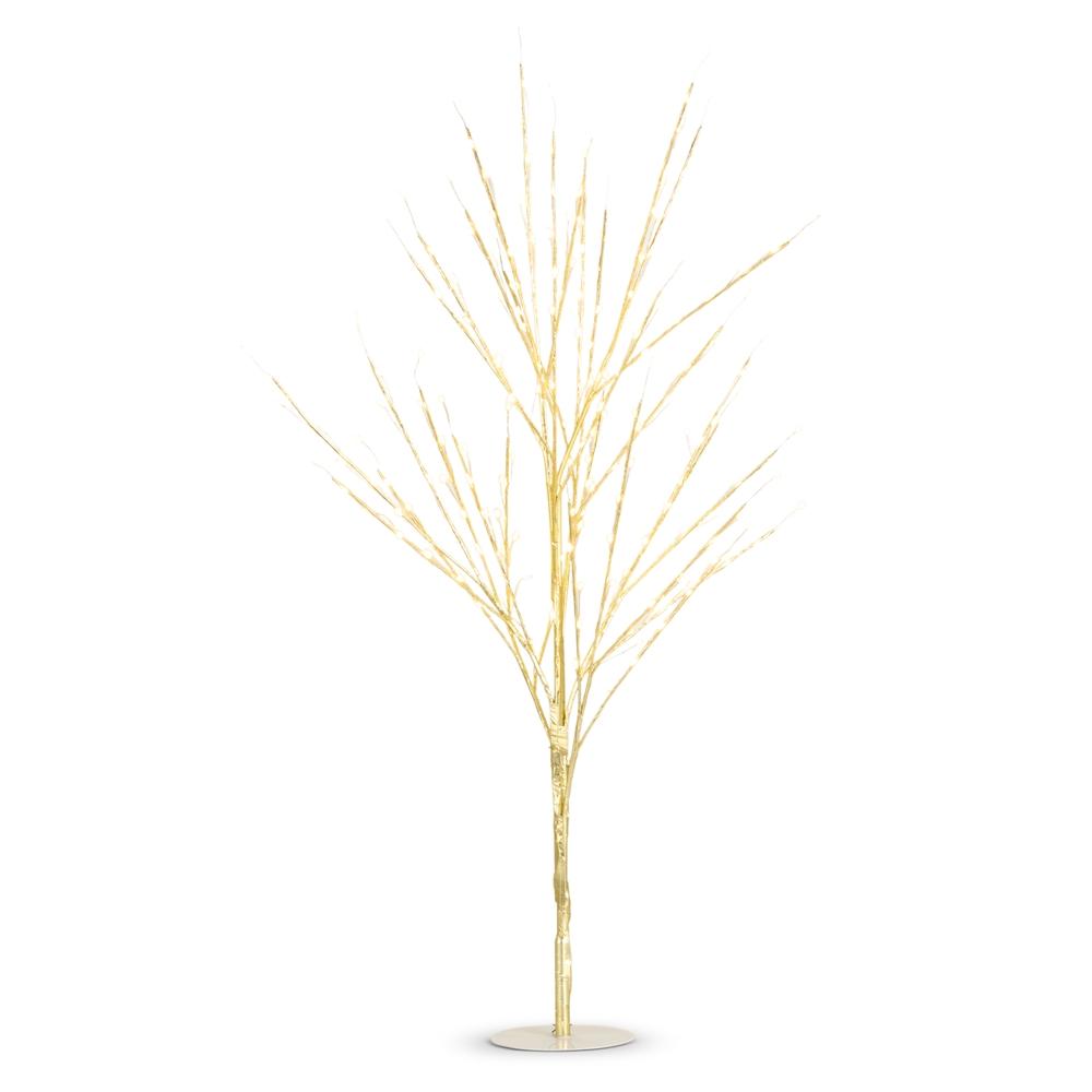 RAZ Imports 33" Lighted Gold Tree