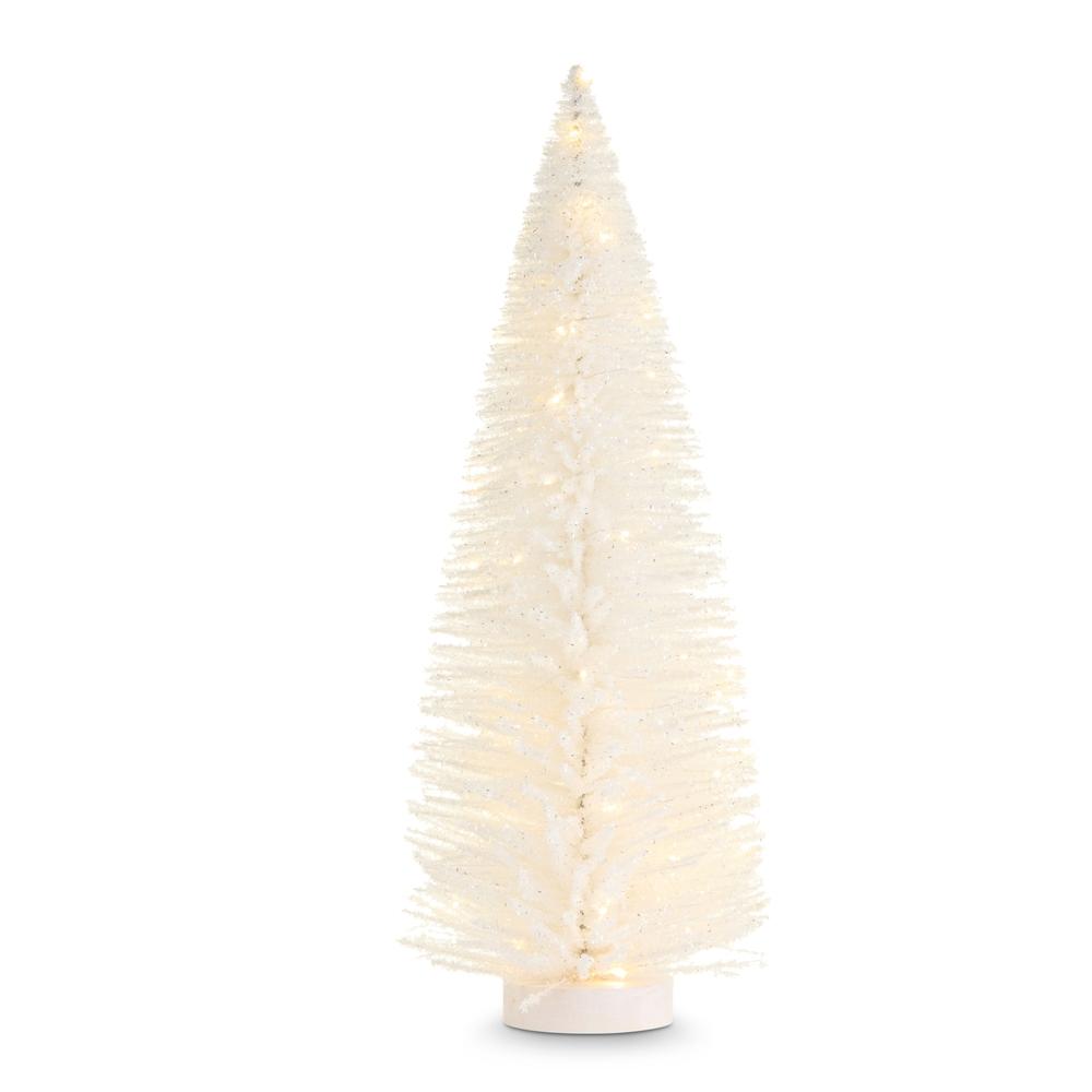 RAZ Imports 33" Snowy Iced Sisal Tree