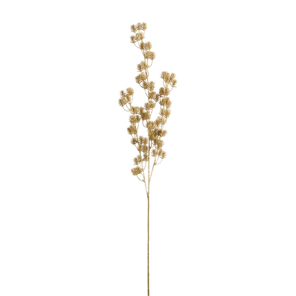 RAZ Imports 35.5" Gold Hanging Pine Branch