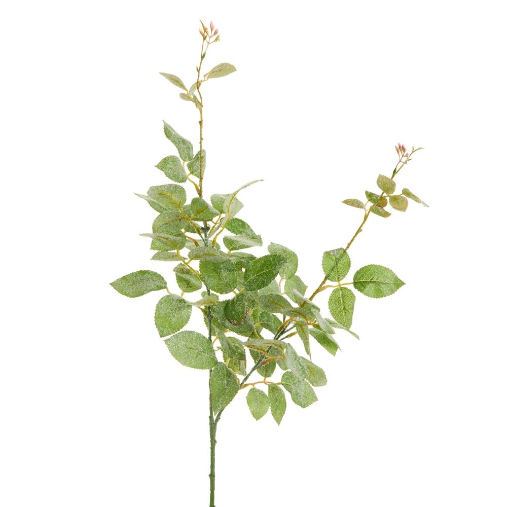 RAZ Imports 35" Snowy Leaf Spray
