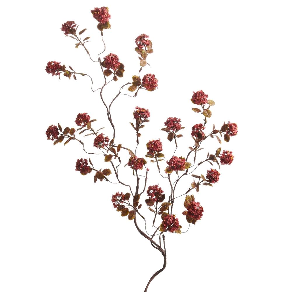 RAZ Imports 36" Burgundy Floral Branch