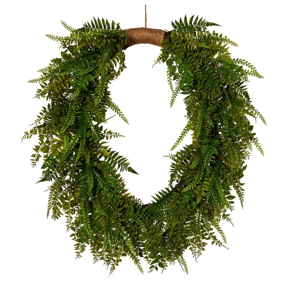 RAZ Imports 36" Fern Wreath