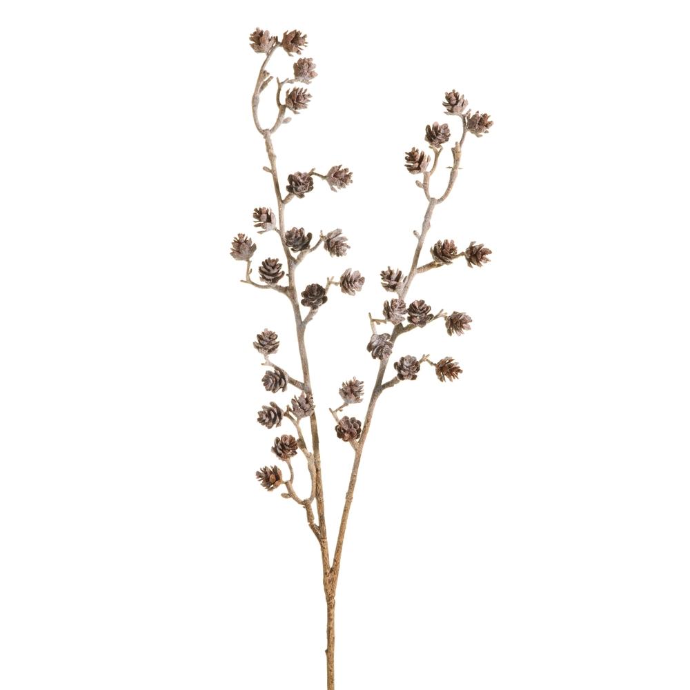 RAZ Imports 36" Flocked Pinecone Branch