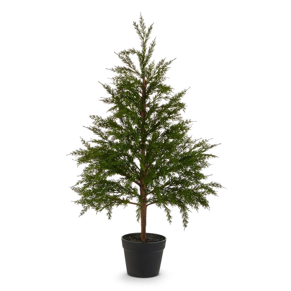 RAZ Imports 36" Potted Cedar Tree