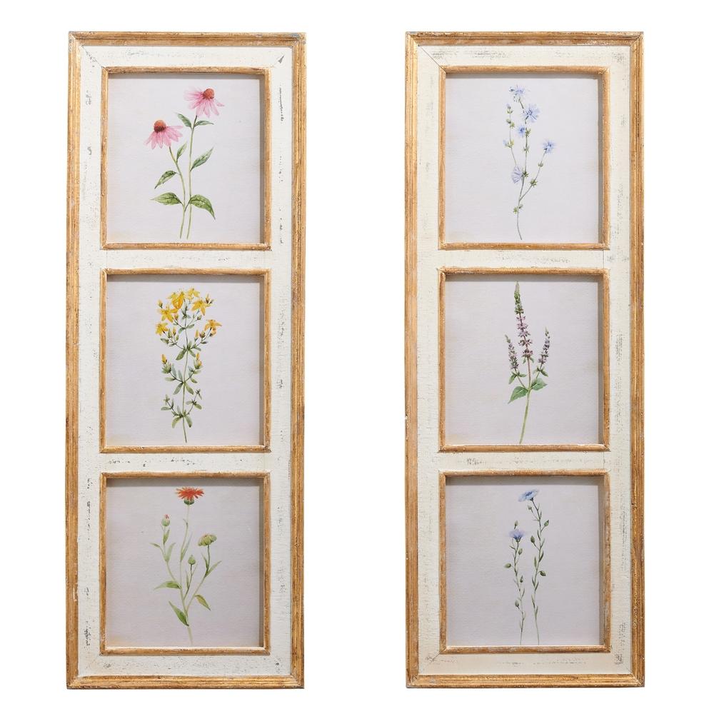 RAZ Imports 38" Botanical Floral Framed Wall Art