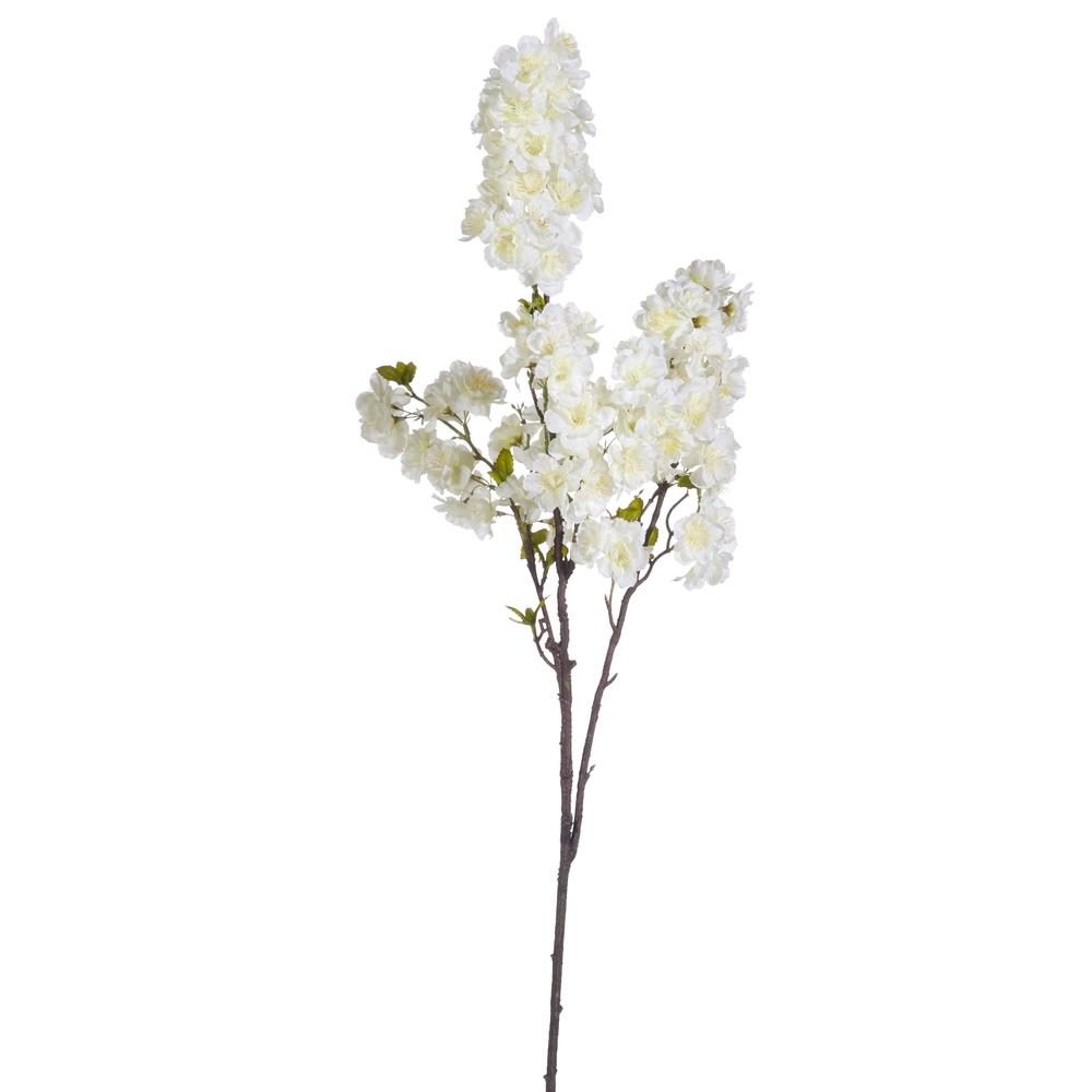 RAZ Imports 38" White Cherry Blossom Spray