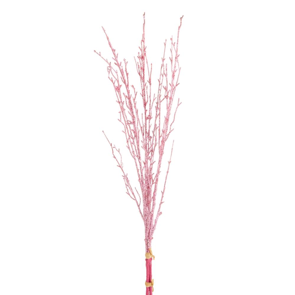RAZ Imports 39" Pink Glitter Branch