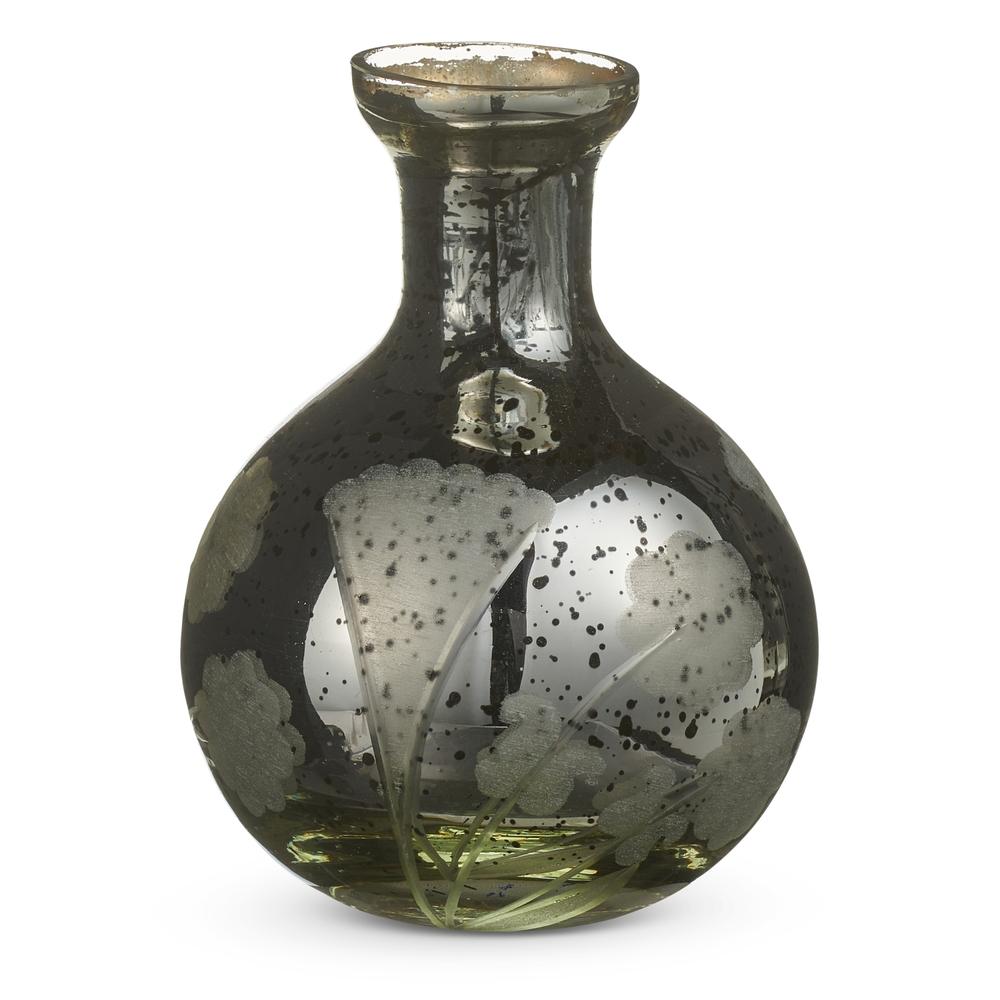 RAZ Imports 4.25" Mercury Glass Vase