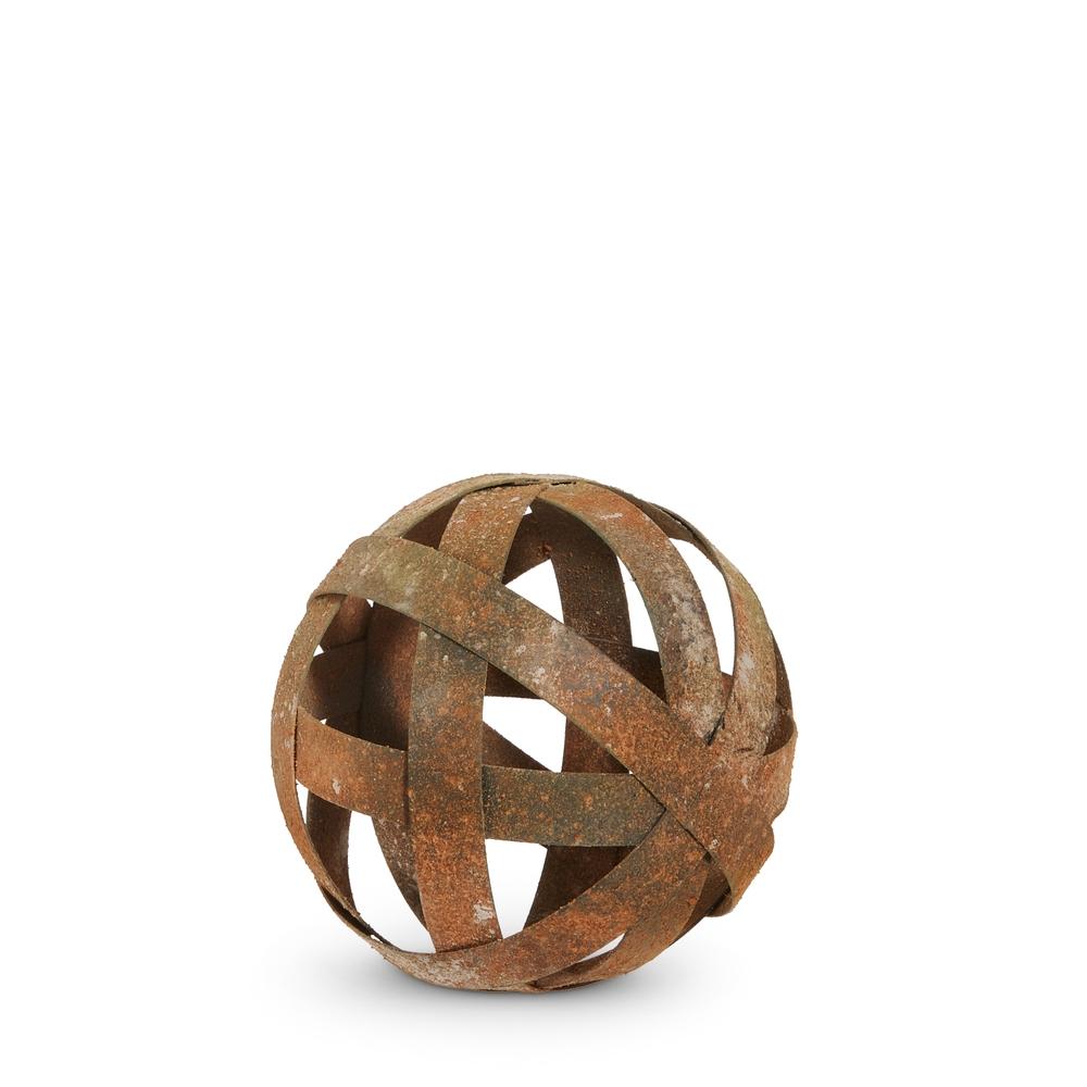 RAZ Imports 4.5" Antiqued Copper Orb