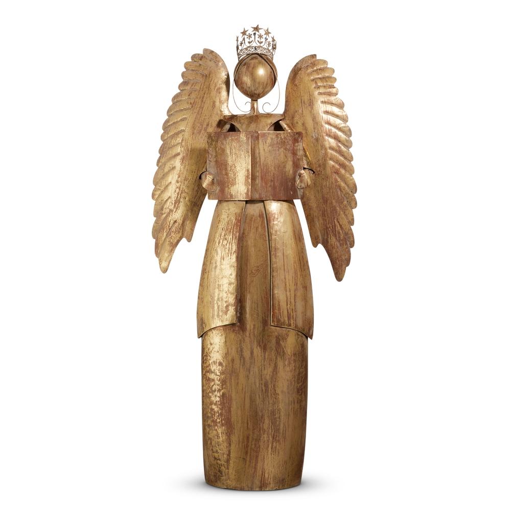 RAZ Imports 4.5' Antiqued Gold Angel