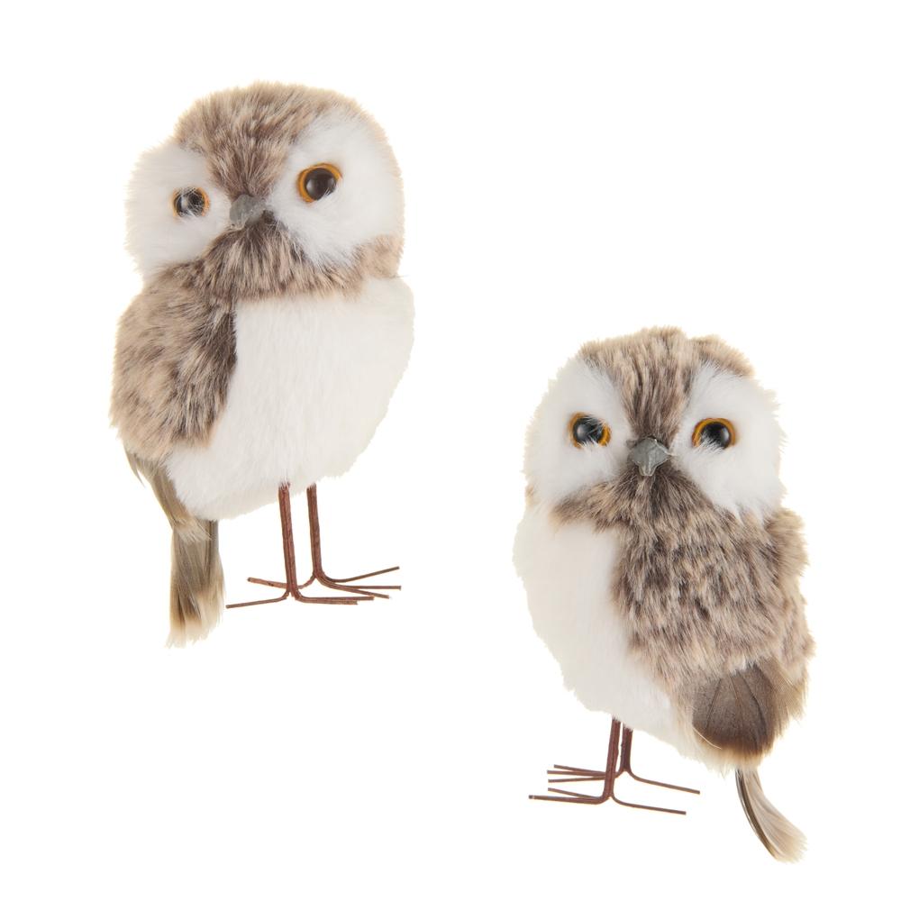 RAZ Imports 4.5" Brown Owl Ornament