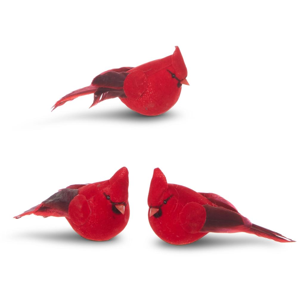 RAZ Imports 4.5" Clip-On Cardinal Ornament