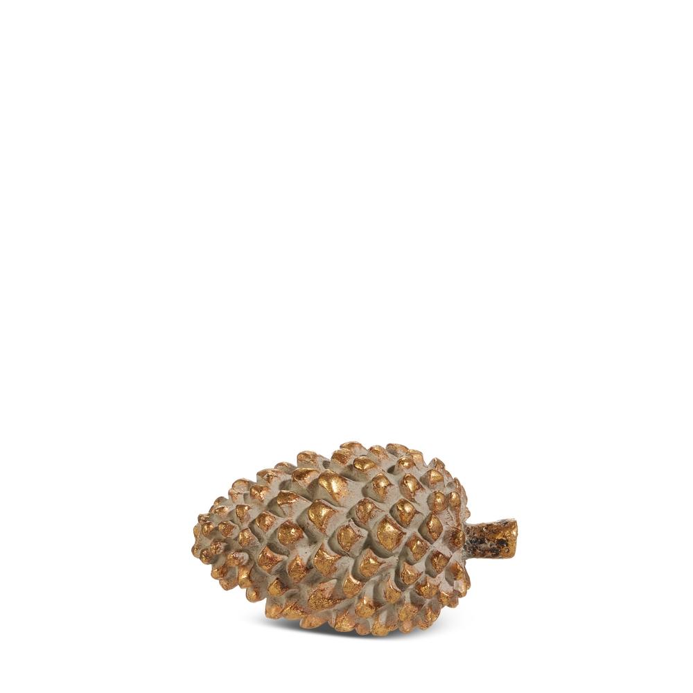 RAZ Imports 4.5" Gilded Pinecone