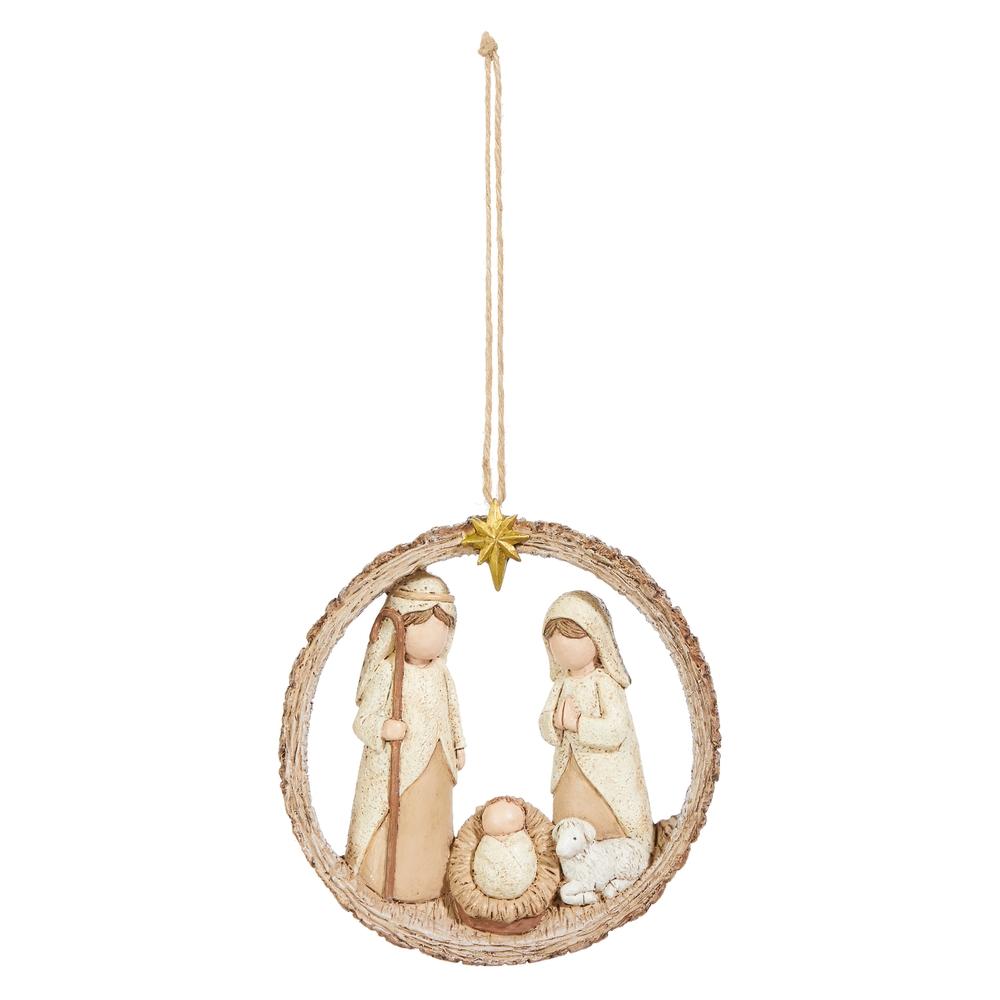 RAZ Imports 4.5" Holy Family Ornament