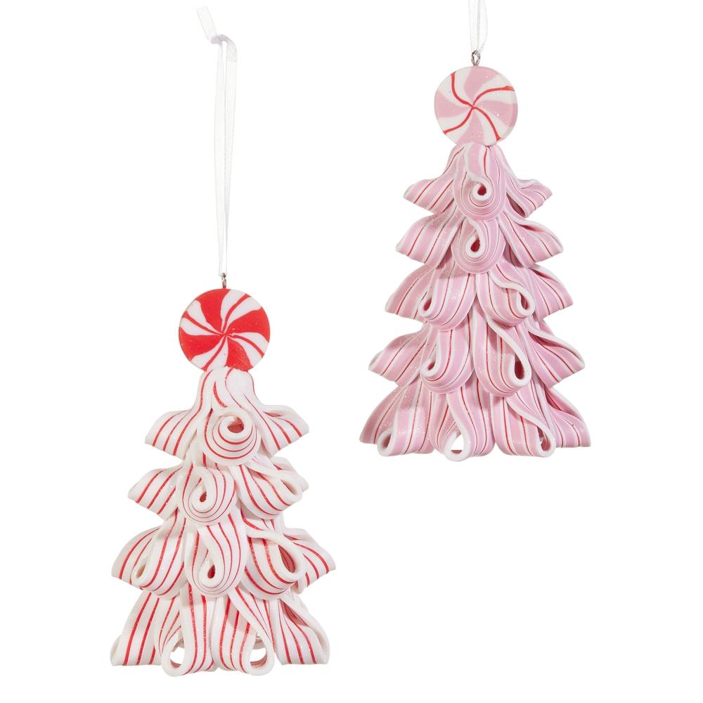 RAZ Imports 4.5" Peppermint Tree Ornament