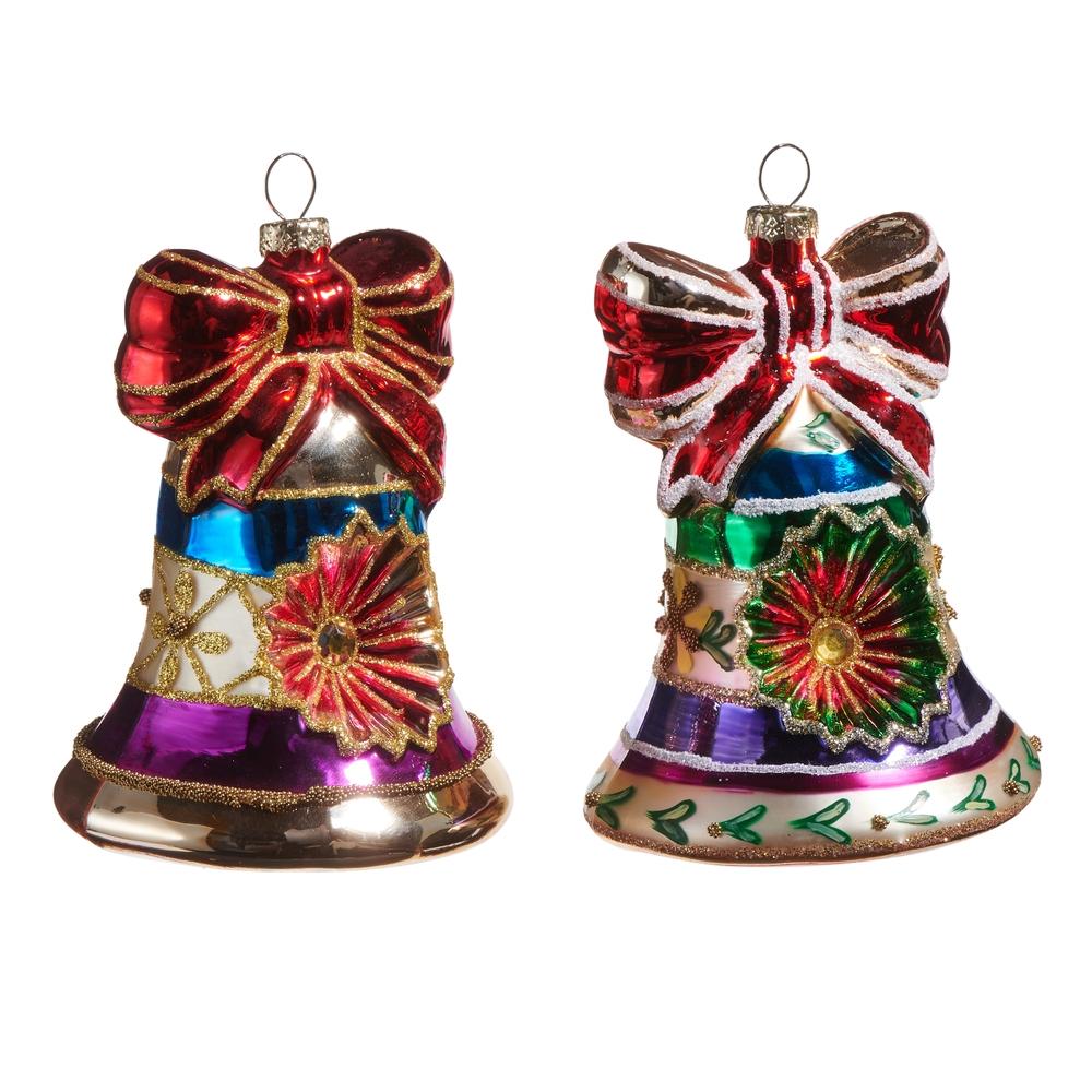 RAZ Imports 4.5" Vintage Bell Ornament