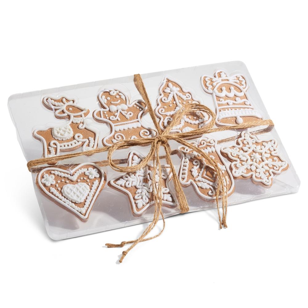 RAZ Imports 4.75" Box of Gingerbread Ornaments