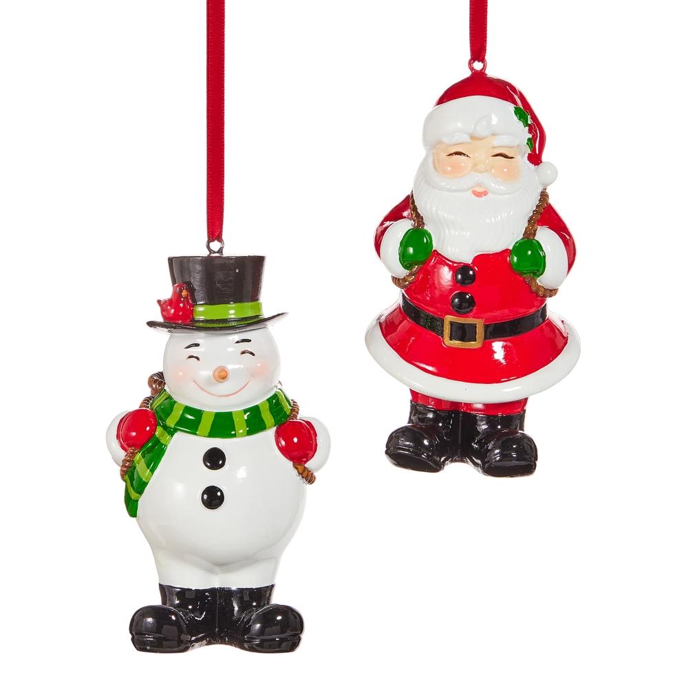 RAZ Imports 4.75" Christmas Icon Ornament