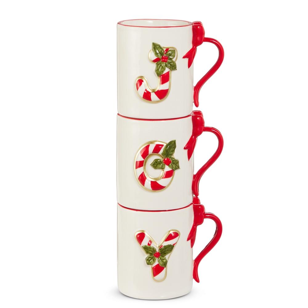 RAZ Imports 4.75" Joy Stacking Mugs