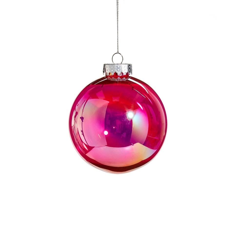 RAZ Imports 4" Berry Seamless Iridescent Ball