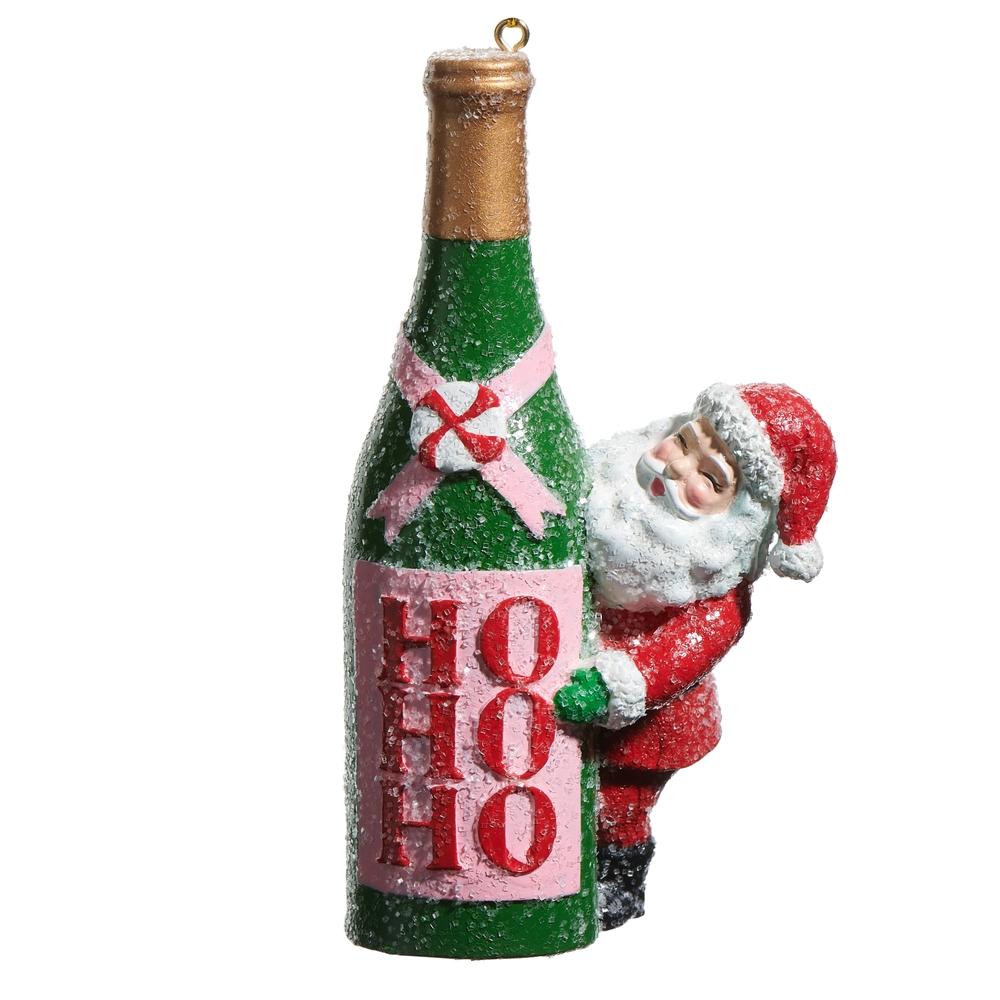 RAZ Imports 4" Bottled Christmas Cheer Ornament