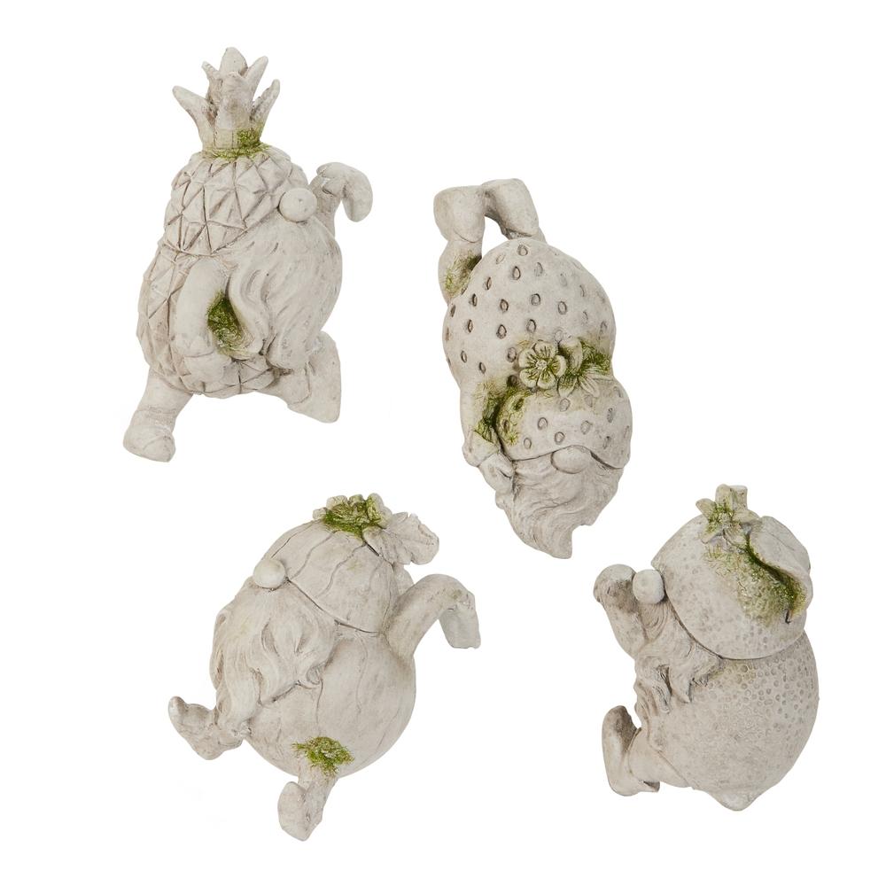 RAZ Imports 4" Concrete Look Gnome Pot Hangers