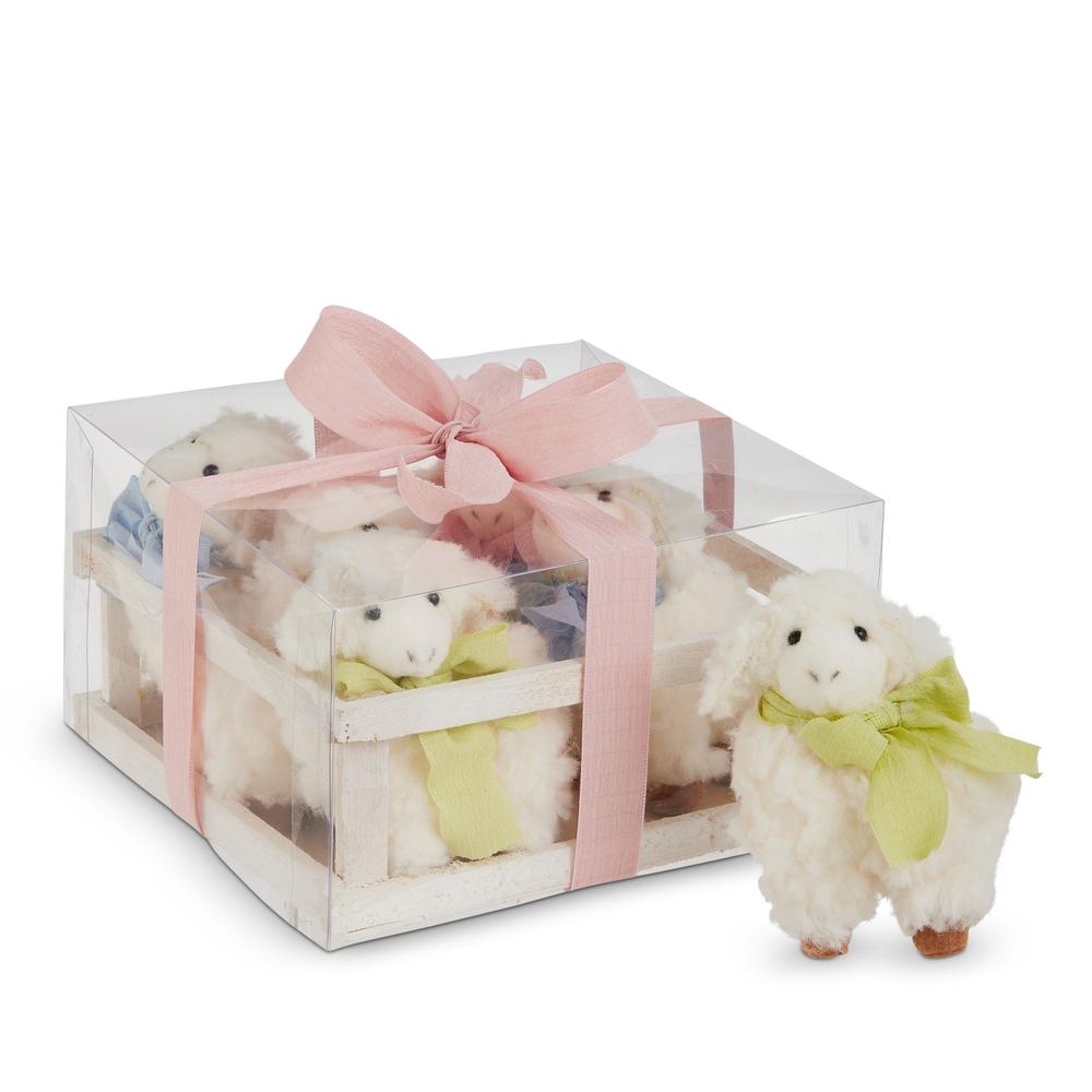 RAZ Imports 4" Crate of Sheep
