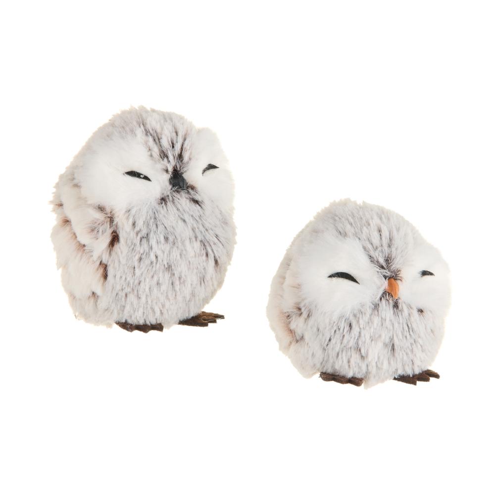 RAZ Imports 4" Gray Owl Ornament