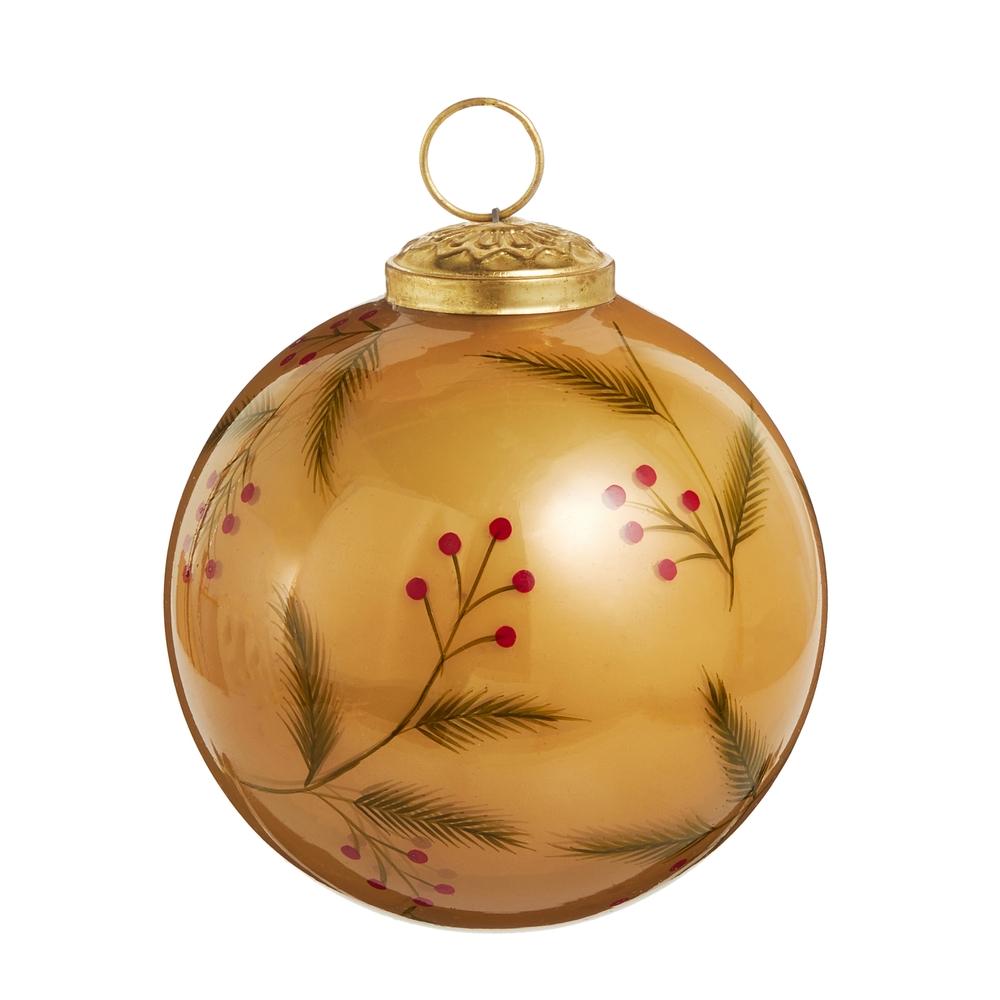 RAZ Imports 4" Greenery Ball Ornament