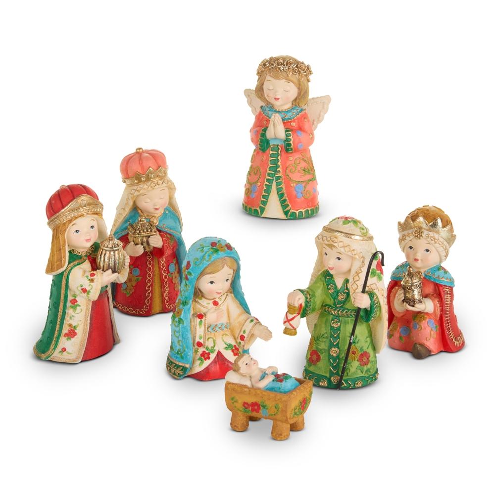 RAZ Imports 4" Miniature Nativity