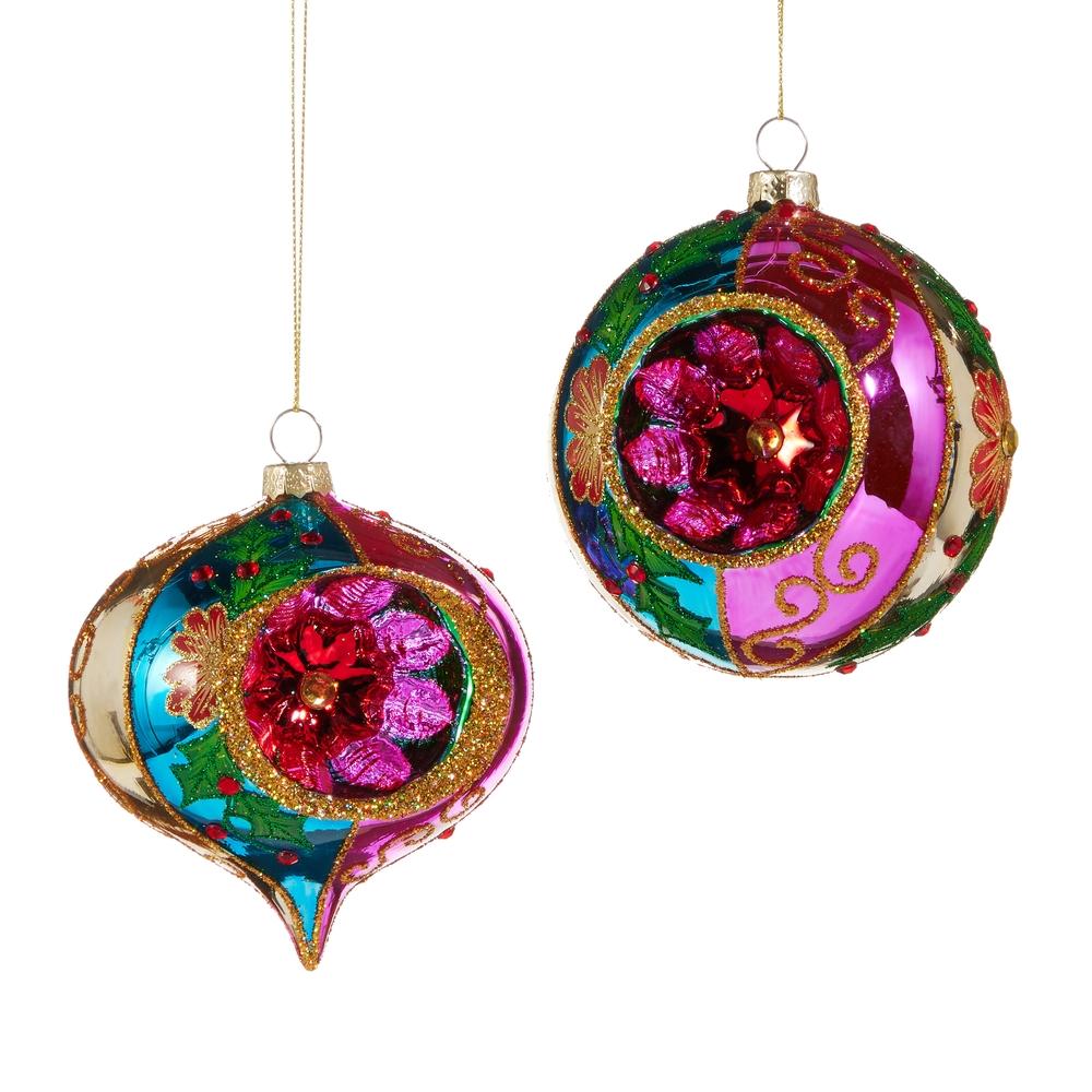 RAZ Imports 4" Multicolor Witch Eye Ornament