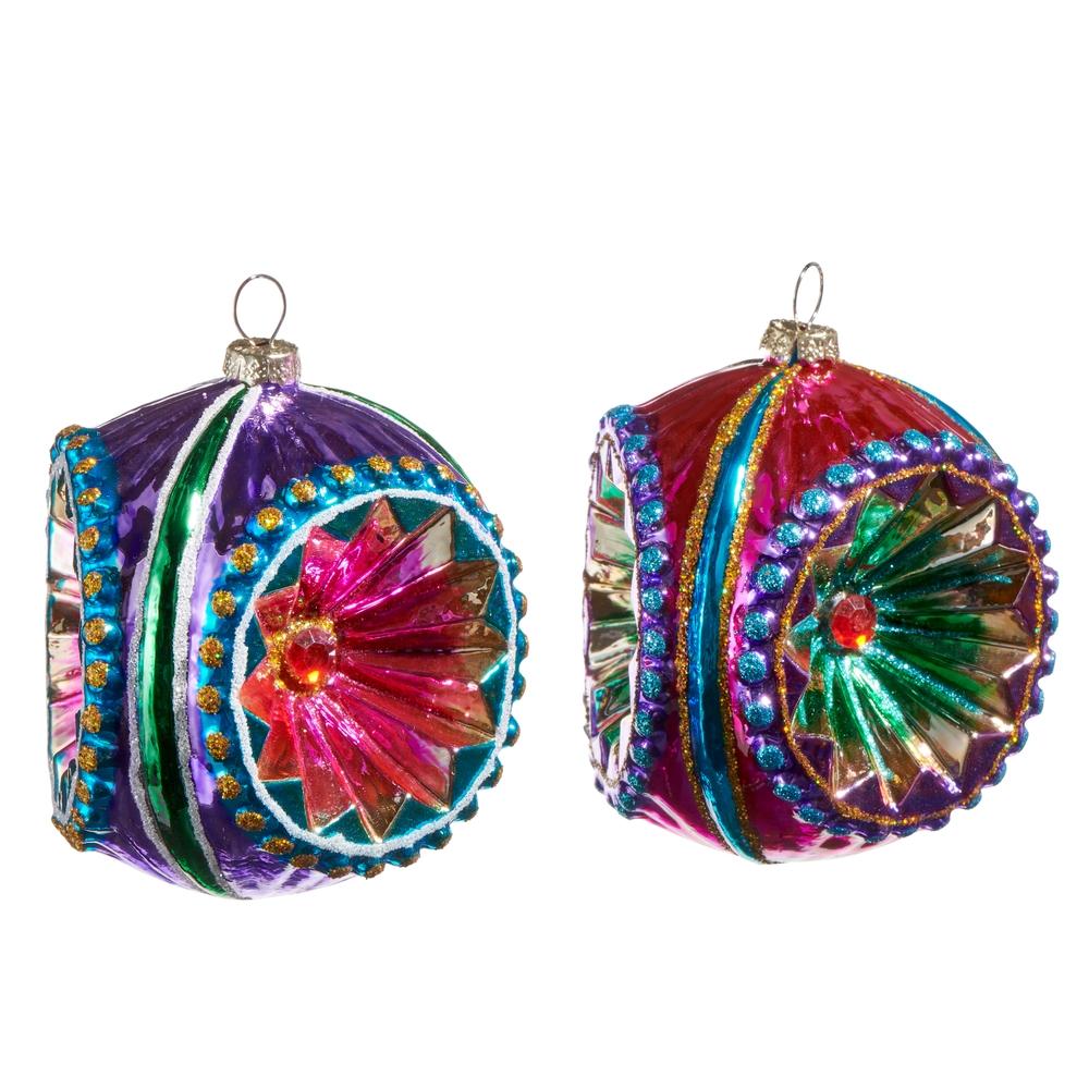 RAZ Imports 4" Multicolor Witch Eye Ornament