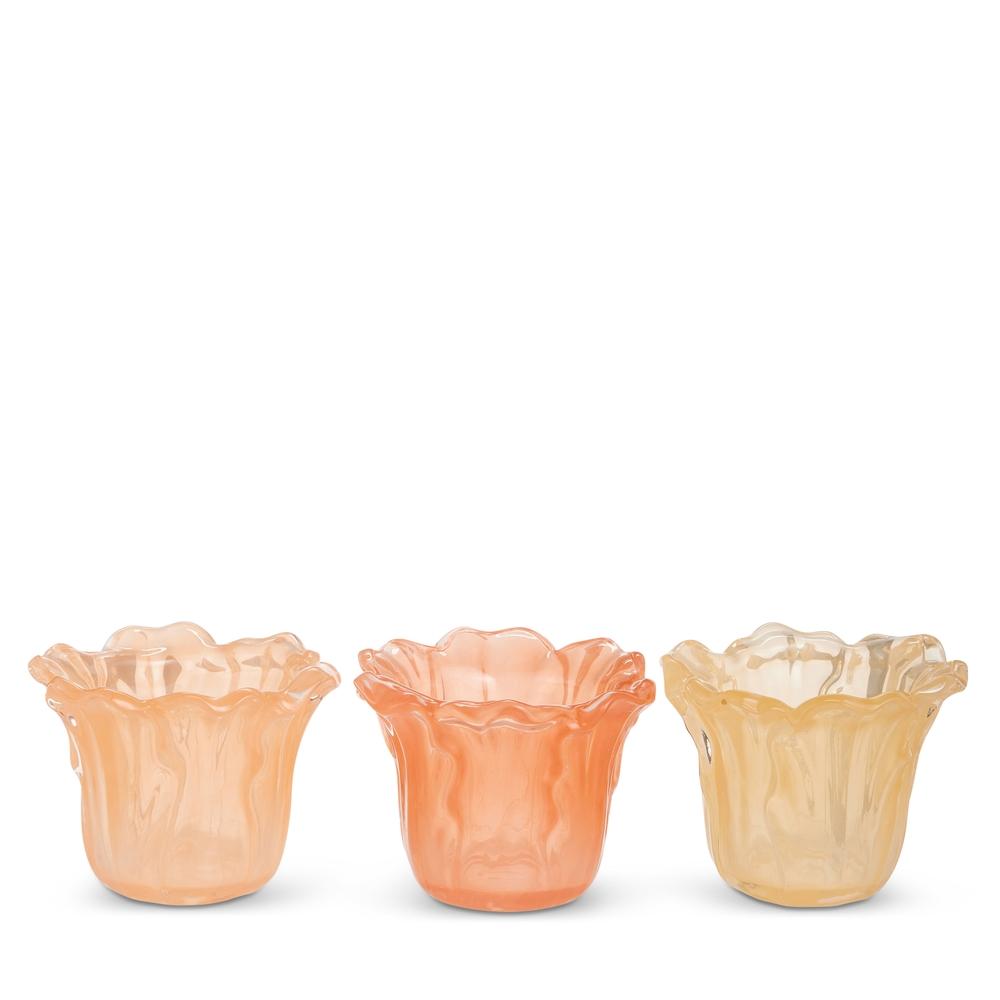 RAZ Imports 4" Tulip Votive Candle Holder
