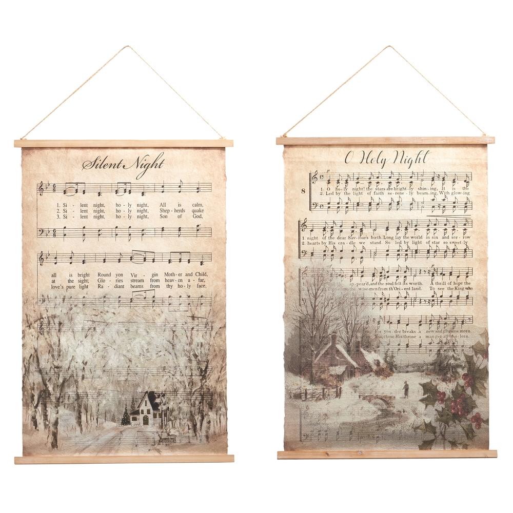 RAZ Imports 42.75" Music Sheets Hanging Tapestry