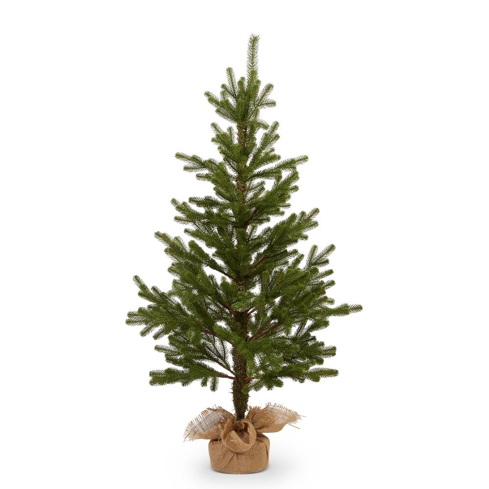 RAZ Imports 45" Noble Fir Tree in Burlap Bag