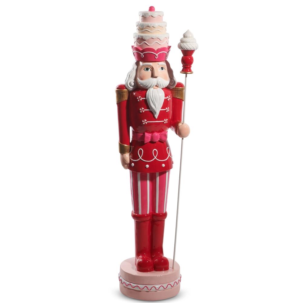 RAZ Imports 49.5" Pink Nutcracker