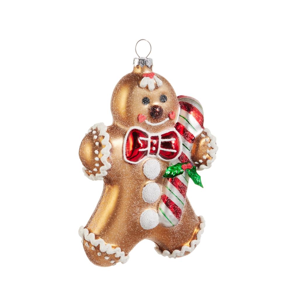 RAZ Imports 5.25" Gingerbread Man Ornament