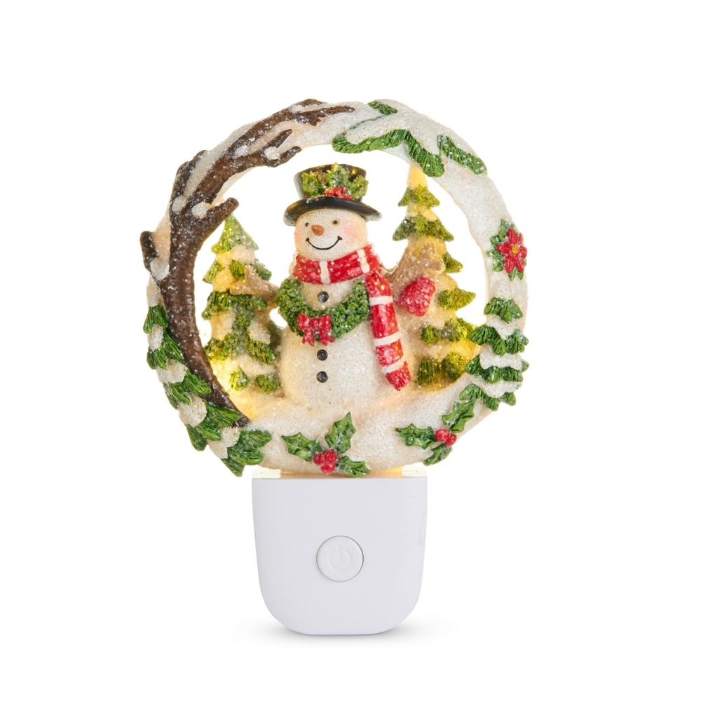 RAZ Imports 5.25" Snowman Night Light