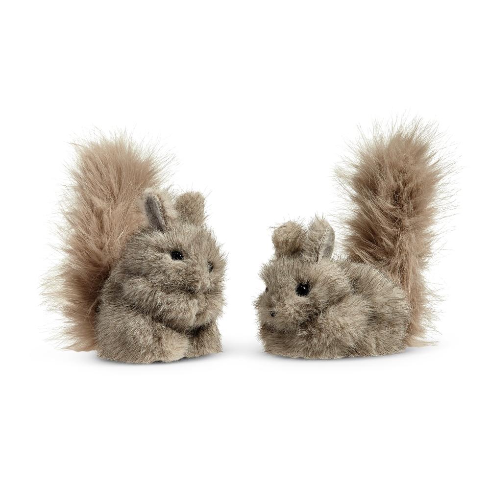 RAZ Imports 5.5" Grey Squirrel Ornament