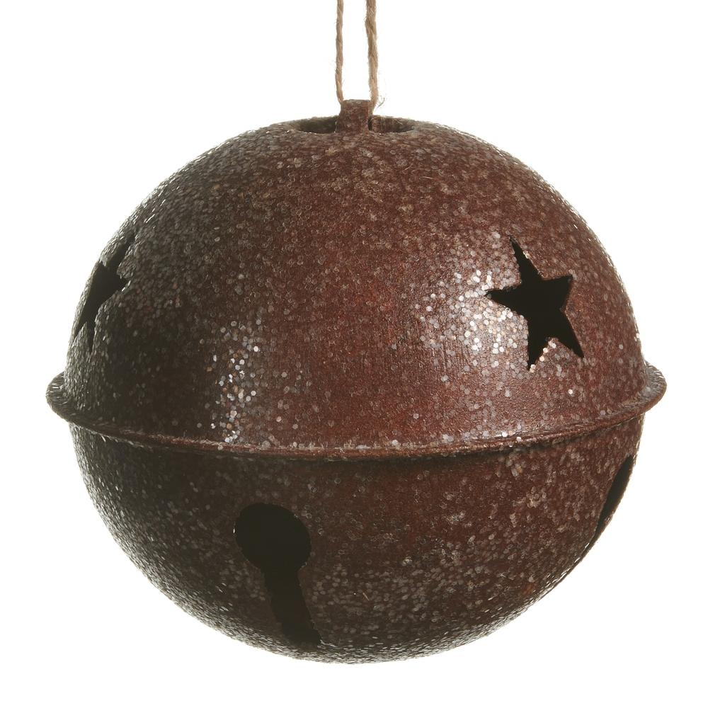 RAZ Imports 5.5" Iced Bell Ornament