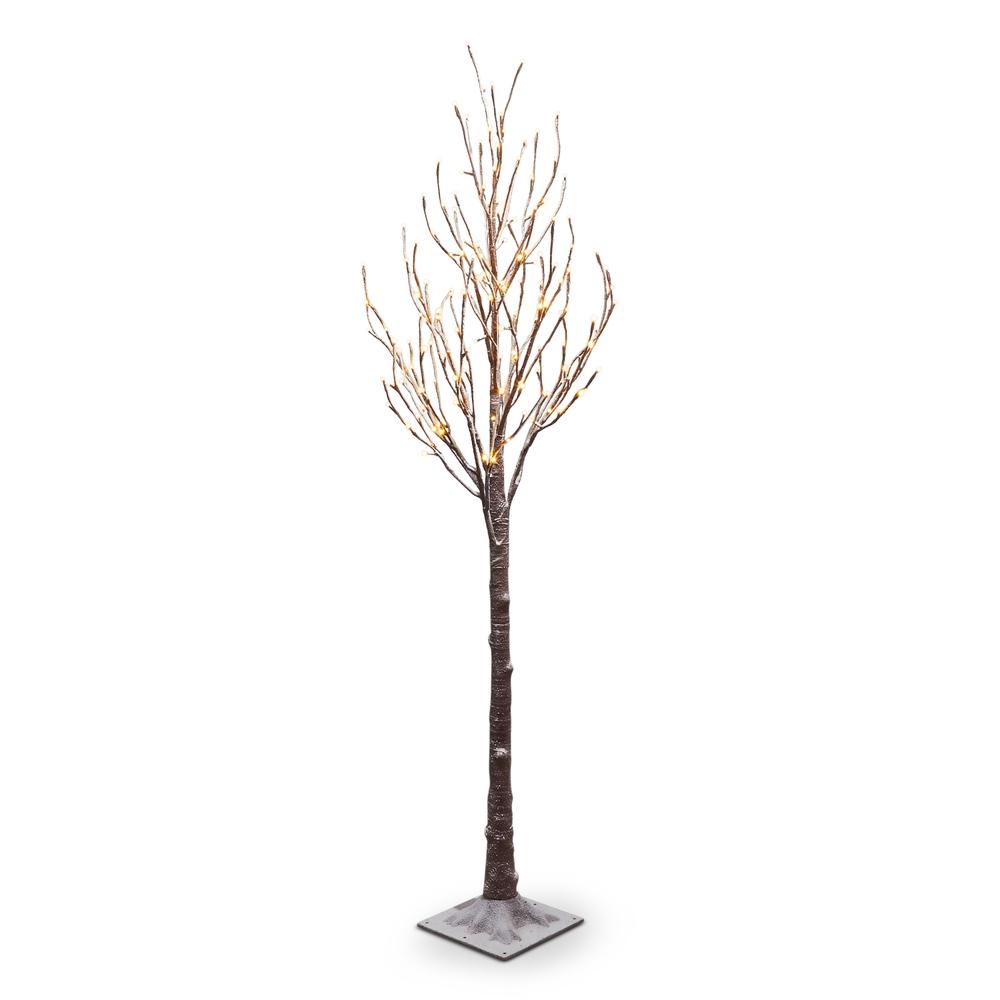 RAZ Imports 5.5' Lighted Snowy Tree