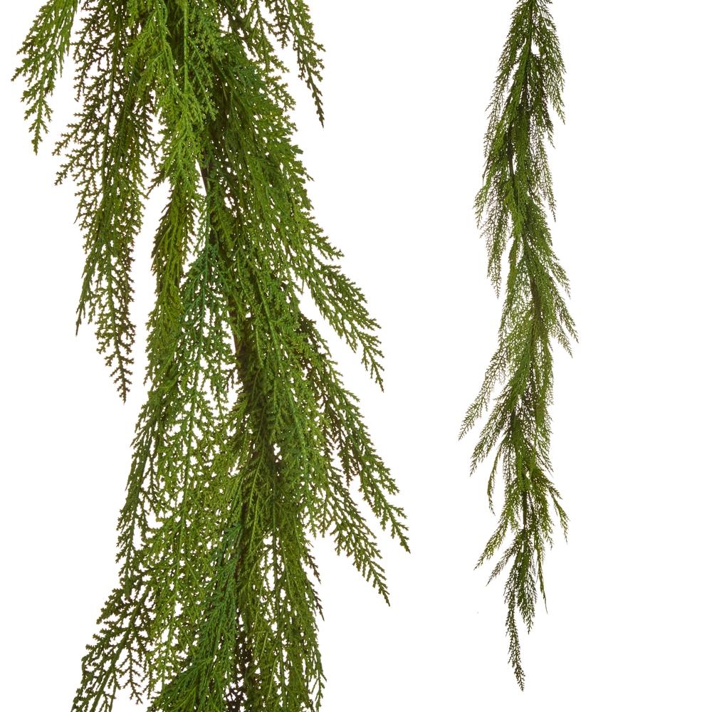 RAZ Imports 5.5' Natural Cedar Garland