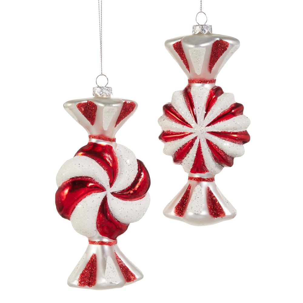 RAZ Imports 5.5" Peppermint Candy Ornament