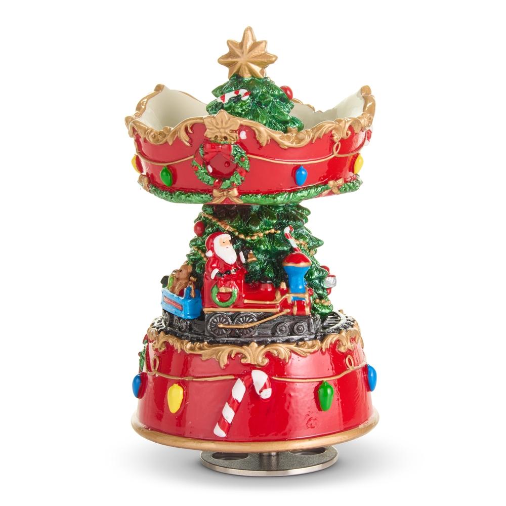 RAZ Imports 5" Animated Musical Train Carousel
